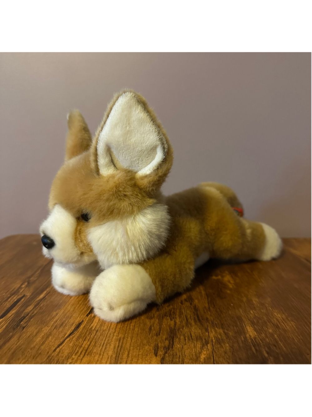 Adventure Planet Fennec Fox Plush 10 Inch Beige White Stuffed Animal